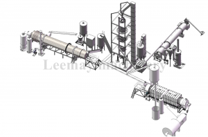bamboo charcoal production Bamboo Carbonizing Plant